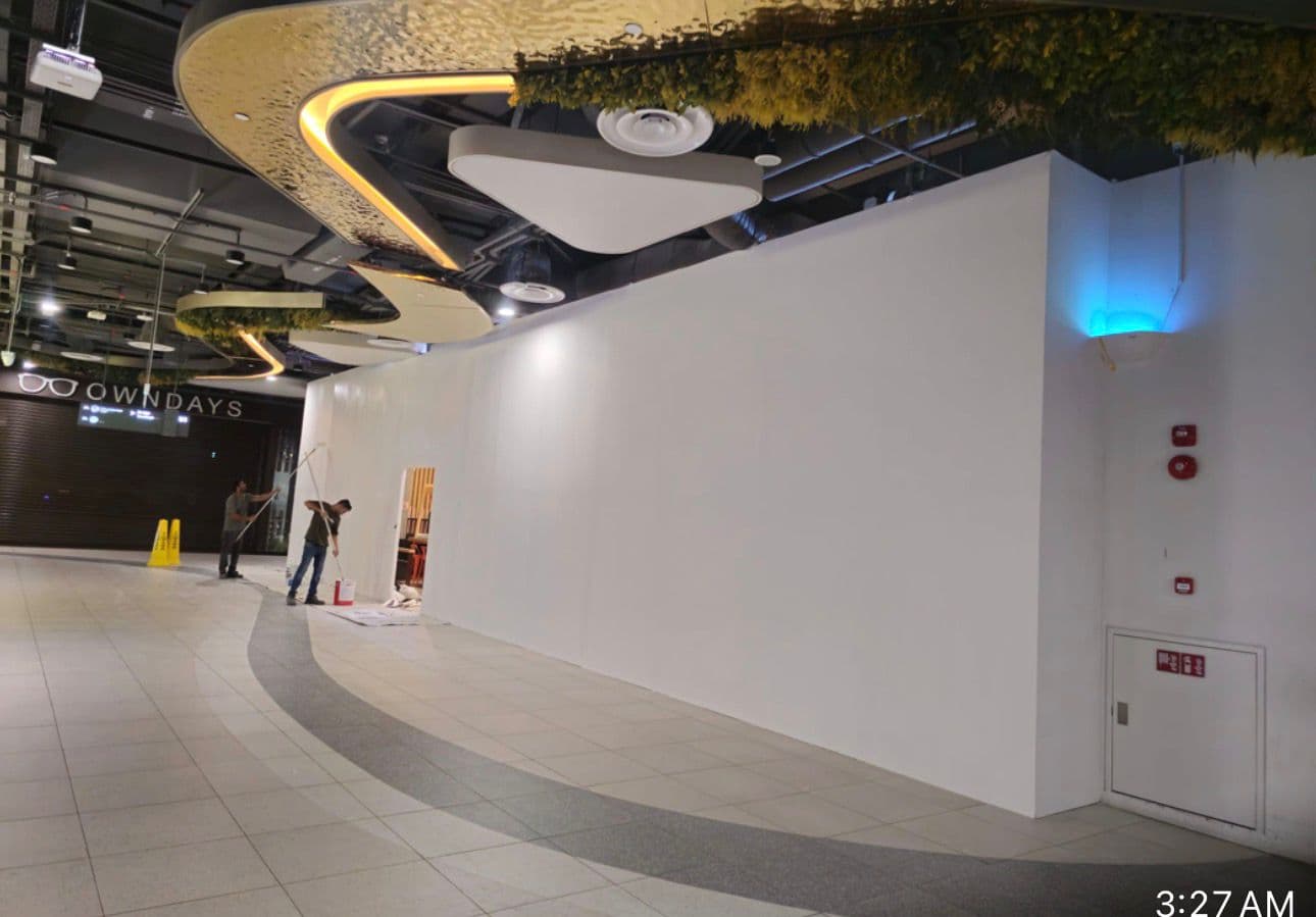 Modern Office Ceiling & Partition Renovation — AYAFA Engineering project
